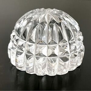 Crystal Domed Starburst Paperweight